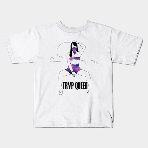 Trap Queen Kids T-Shirt by FFinesse